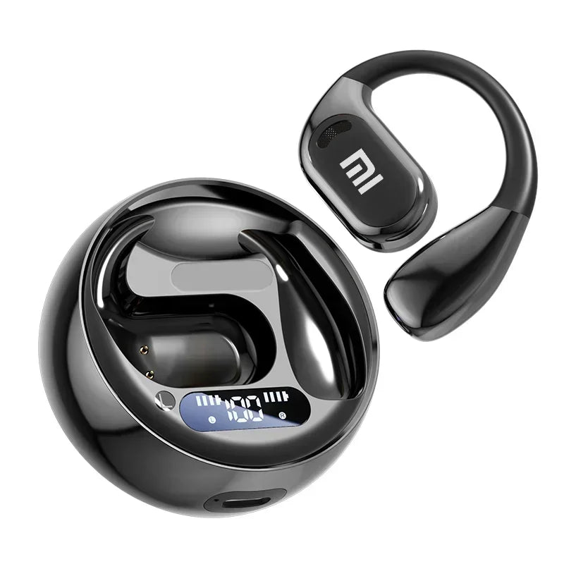 Xiaomi M76 with wireless Bluetooth running ear waterproof noise reduction painless wearing microphone headphones
