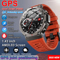 Relógio Smart GPS 10ATM com Bluetooth 5.3 – Ideal para Esportes e Aventura