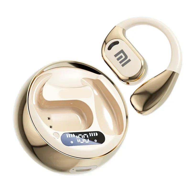 Xiaomi M76 with wireless Bluetooth running ear waterproof noise reduction painless wearing microphone headphones