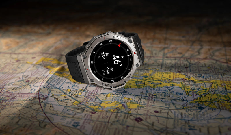 Relógio Smart GPS 10ATM com Bluetooth 5.3 – Ideal para Esportes e Aventura